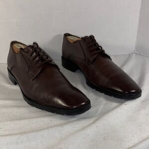 To Boot New York Men's Dark Brown Leather Derby Shoes